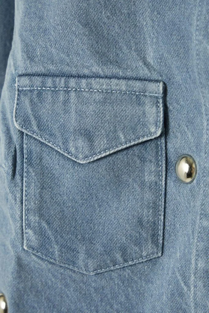 Marques Almeida Frayed studded denim shirt 4