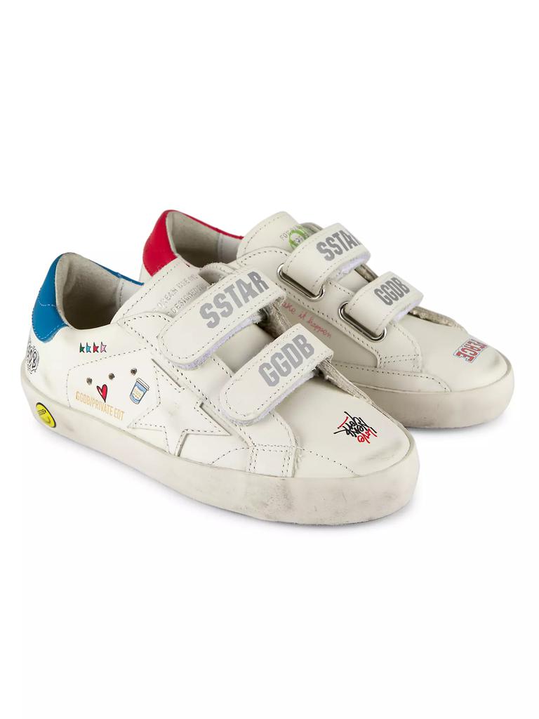 Golden Goose Baby's, Little Kid's & Kid's Old School Two-Tone Leather Sneakers