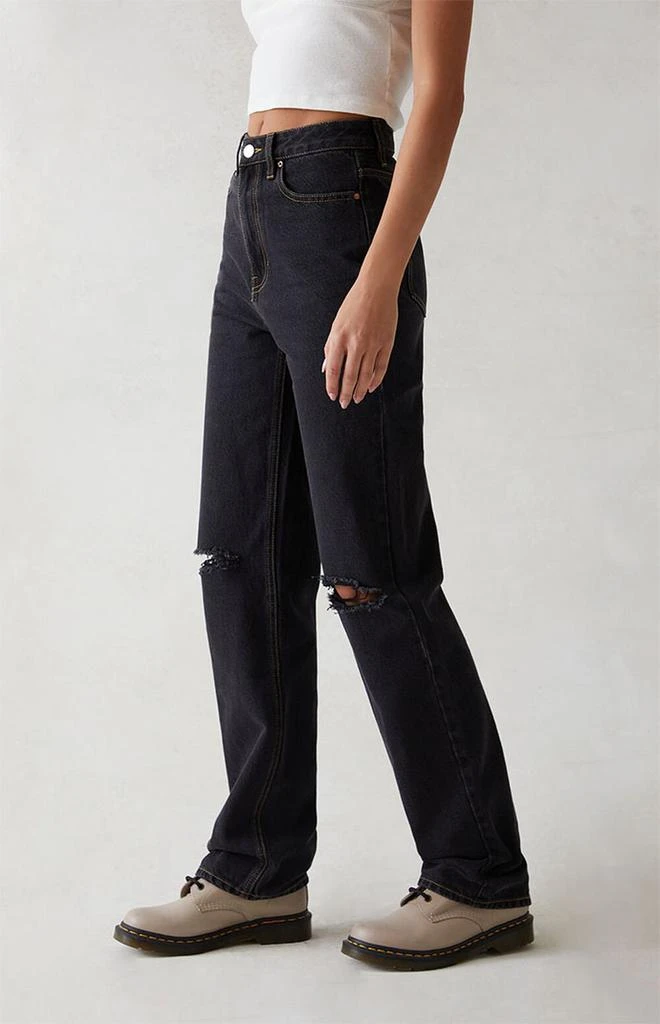PacSun Eco Black Ripped '90s Boyfriend Jeans 3