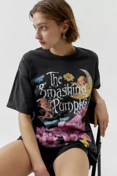Urban Outfitters Smashing Pumpkins Collage T-Shirt Dress 1