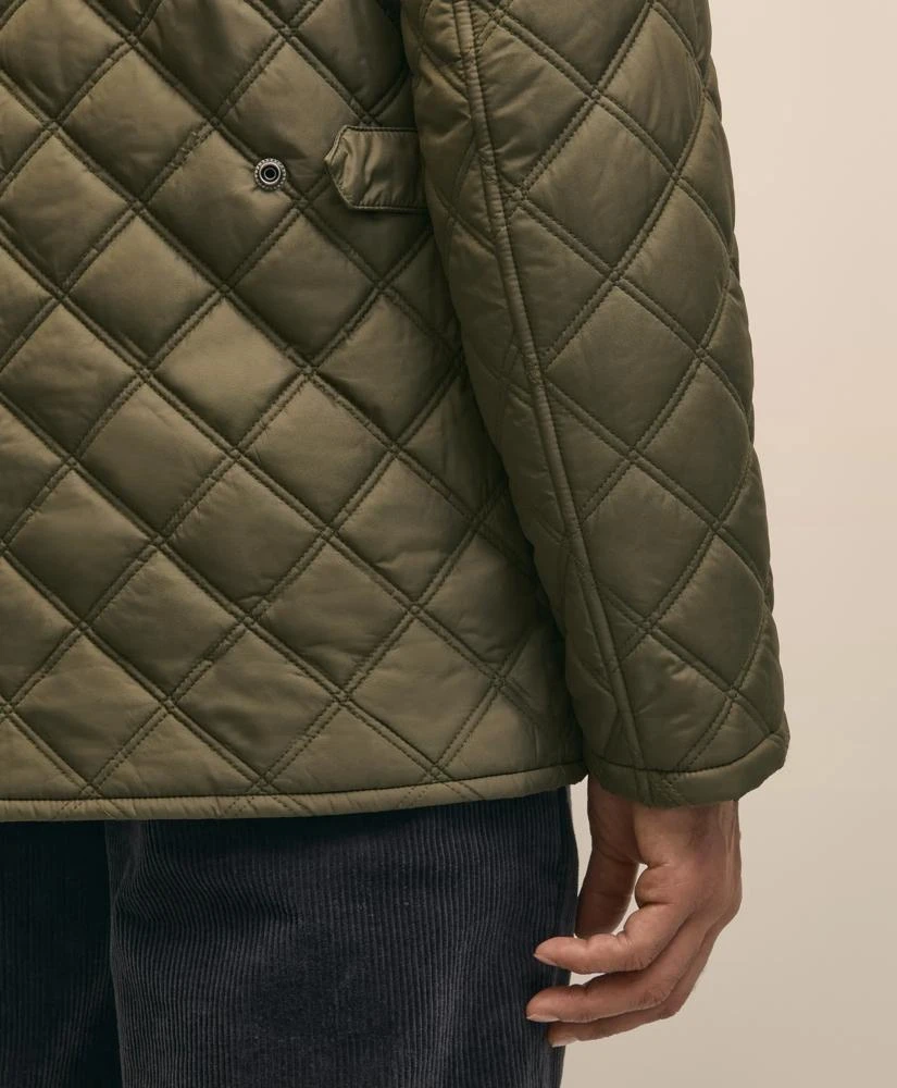 Brooks Brothers Paddock Diamond Quilted Coat 6