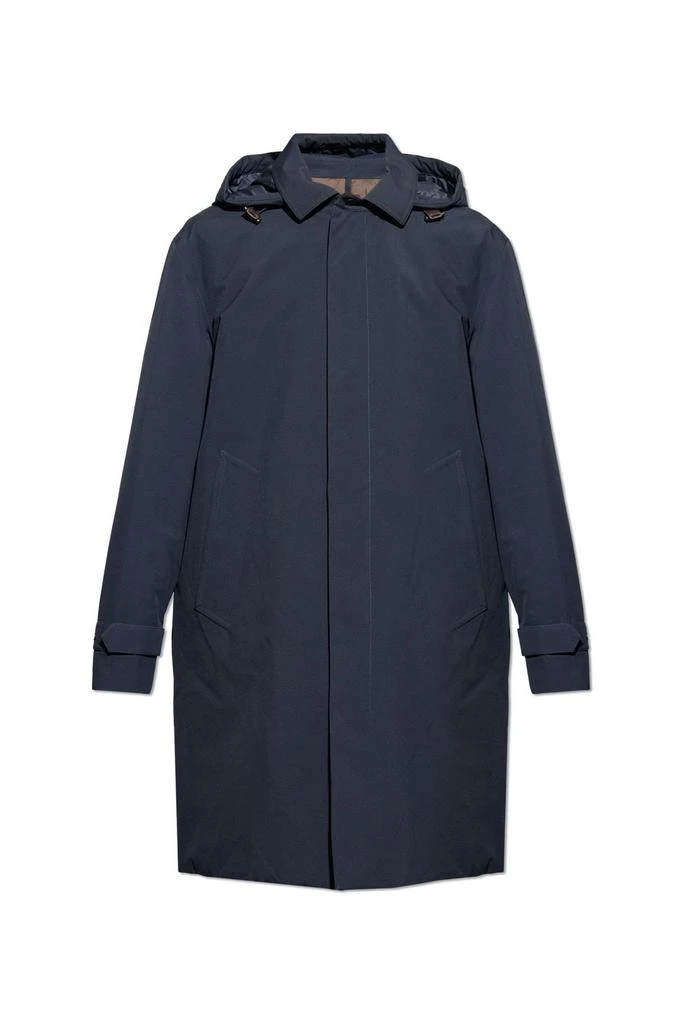 Moncler Moncler Larezila Collared Hood Detailed Coat 1