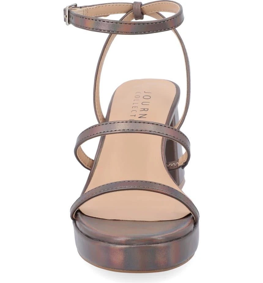 Journee Collection Samilee Block Heel Platform Sandal 3