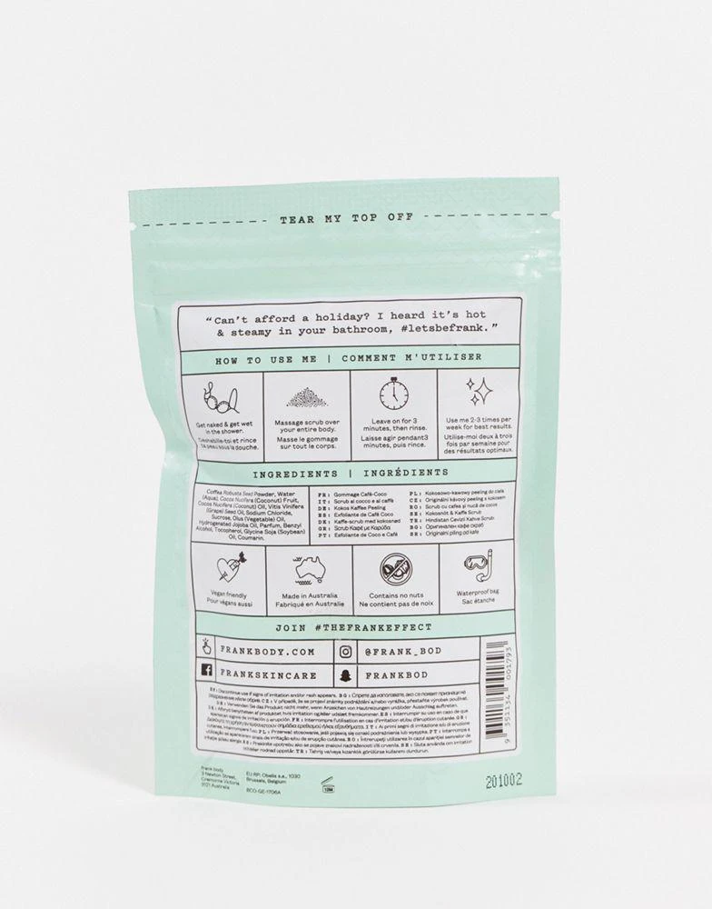Frank Body Frank Body Coconut Coffee Scrub 100g 3