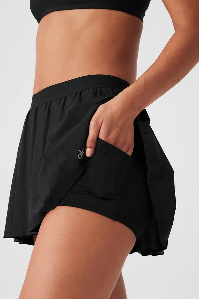 Alo Varsity Tennis Skirt - Black 5