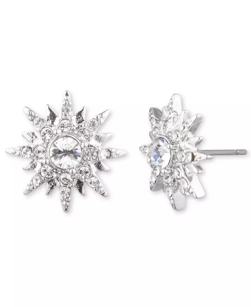 Givenchy Crystal Star Cluster Stud Earrings 1