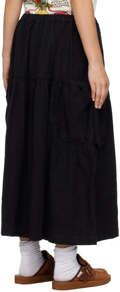 Story mfg. SSENSE Exclusive Black Forager Midi Skirt 3