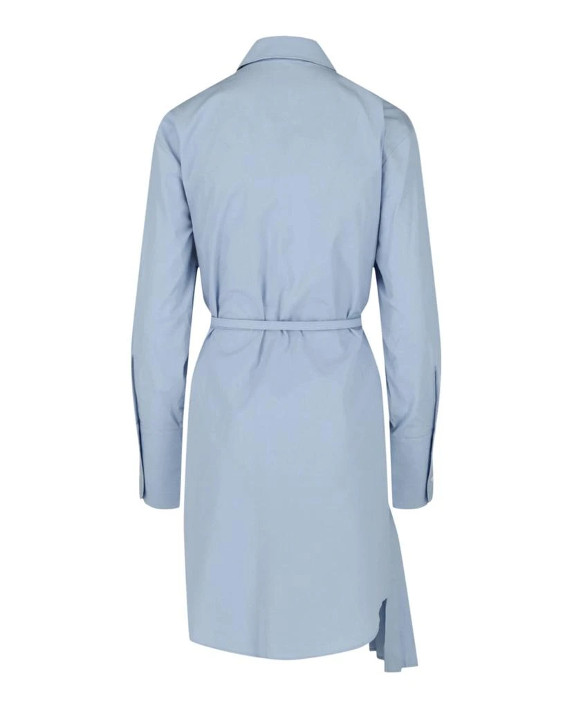 Off-White Plisse Shirt Dress 2