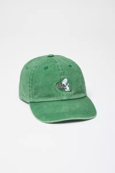 Urban Outfitters Snoopy Tennis Washed Dad Hat