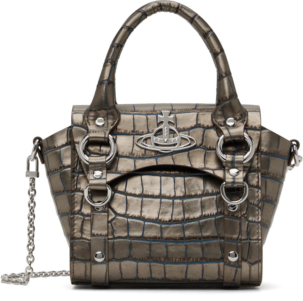 Vivienne Westwood Black Mini Betty Bag - Travel Bags - Free