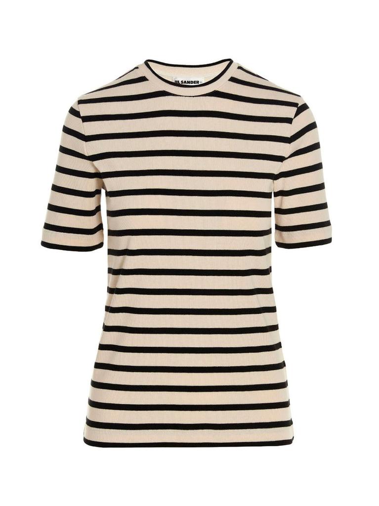 Jil Sander Jil Sander+ Striped Jersey T-Shirt