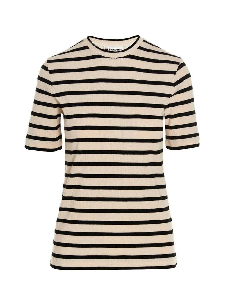 Jil Sander Jil Sander+ Striped Jersey T-Shirt 1