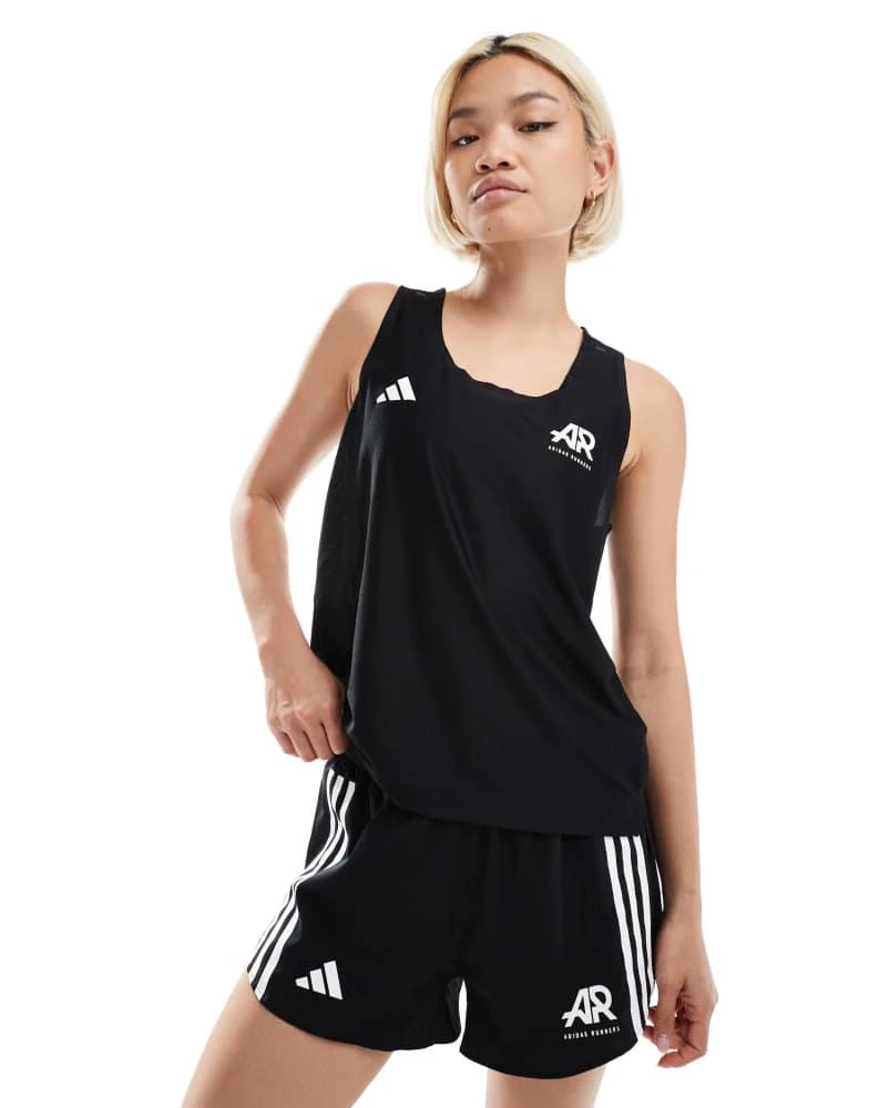 Adidas adidas Running Own The Run vest in black 4