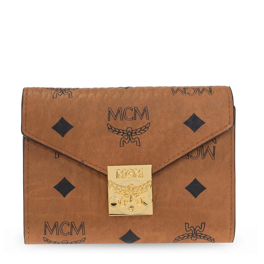 MCM Caramel leather mini Mode Travia wallet - Wallets