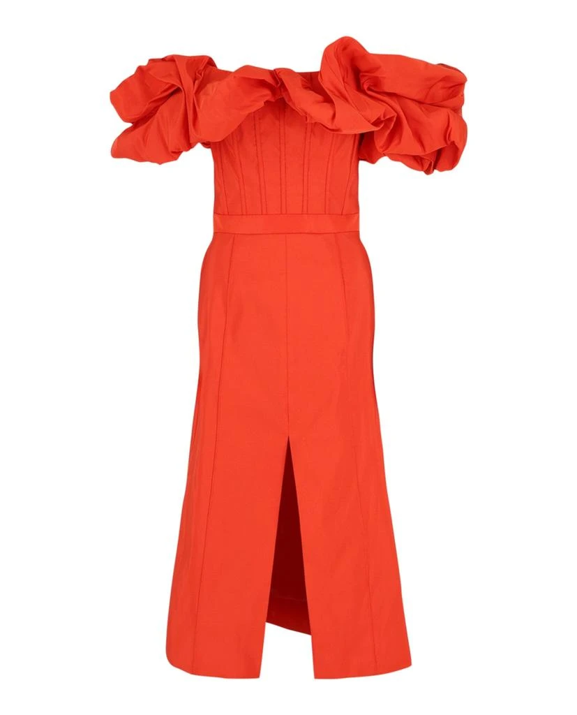 Alexander McQueen Off-The-Shoulder Corset Dress 1