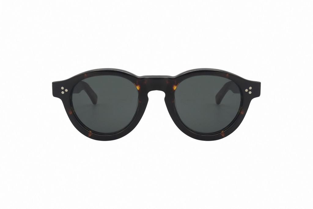 Lesca Lesca Gaston Round Frame Sunglasses