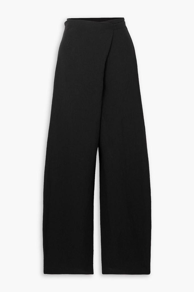 CORTANA Arce linen-blend straight-leg pants