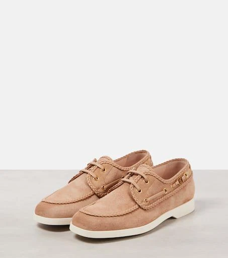 Valentino Palm Avenue suede boat shoes 4