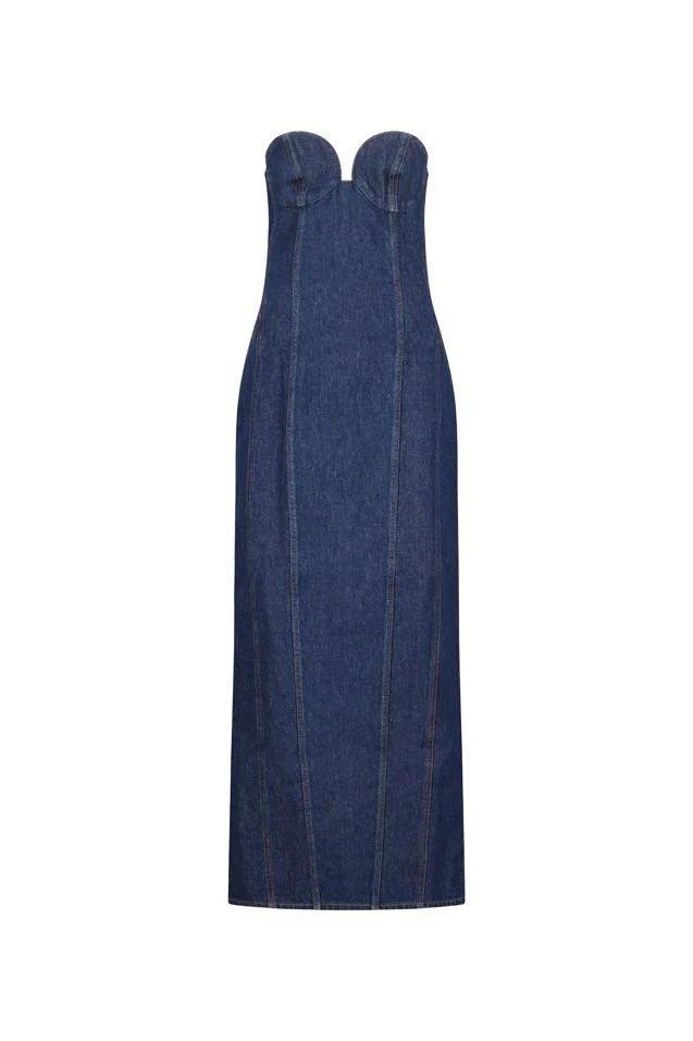 spanx denim seamed shift dress Let's talk tailored: The NEW Denim Seamed Shift Dress is crafted from premium stretch denim with silhouette-enhancing front seams. Shop now