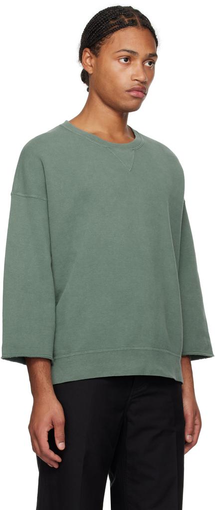 VisVim Green Jumbo Sweat 3/4 Sweatshirt