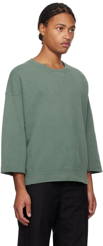 VisVim Green Jumbo Sweat 3/4 Sweatshirt 2