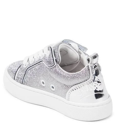 Christian Louboutin Funnyto glitter leather sneakers 3