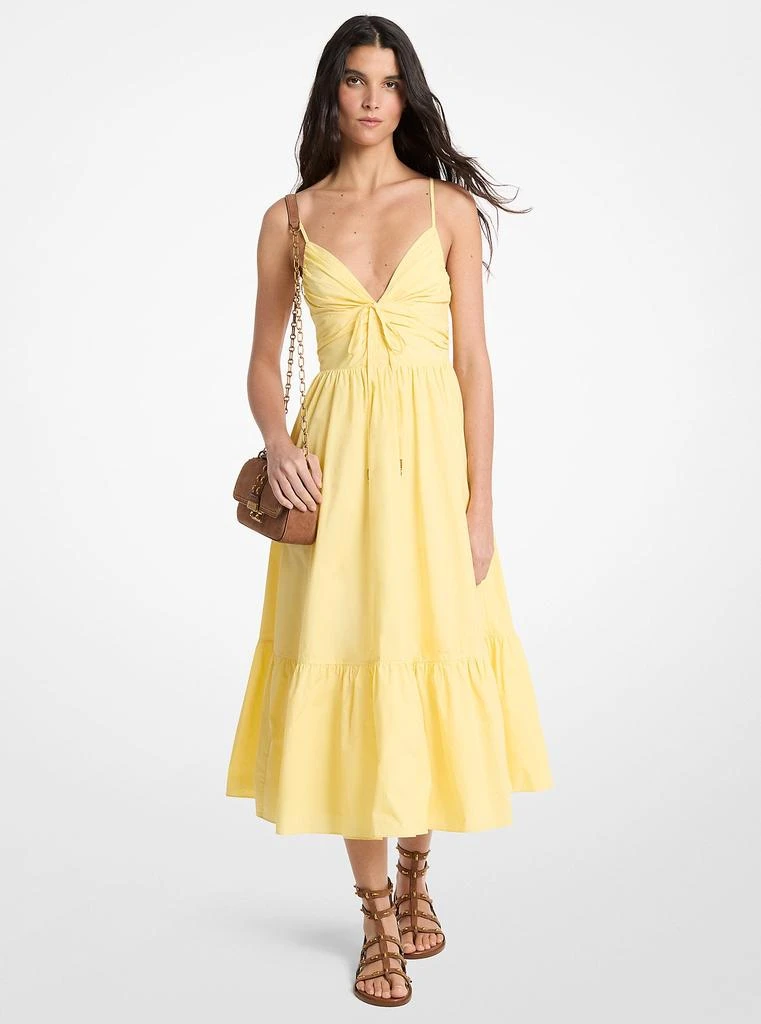 Michael Kors Cotton Poplin Midi Dress - Dresses & Skirts - BeyondStyle