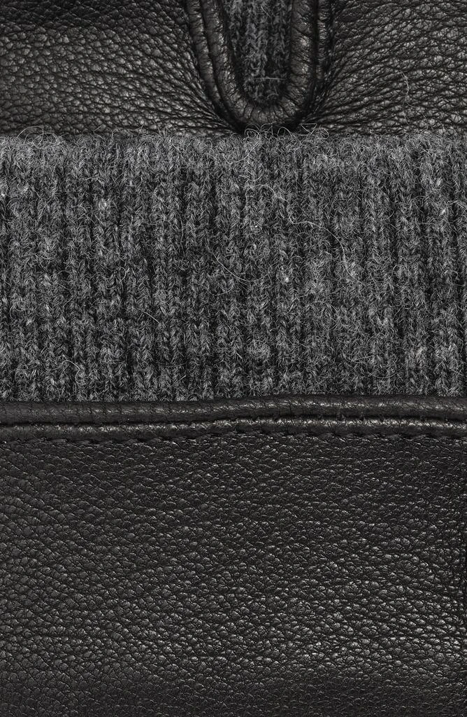 Faherty Mixed Media Leather Gloves 2