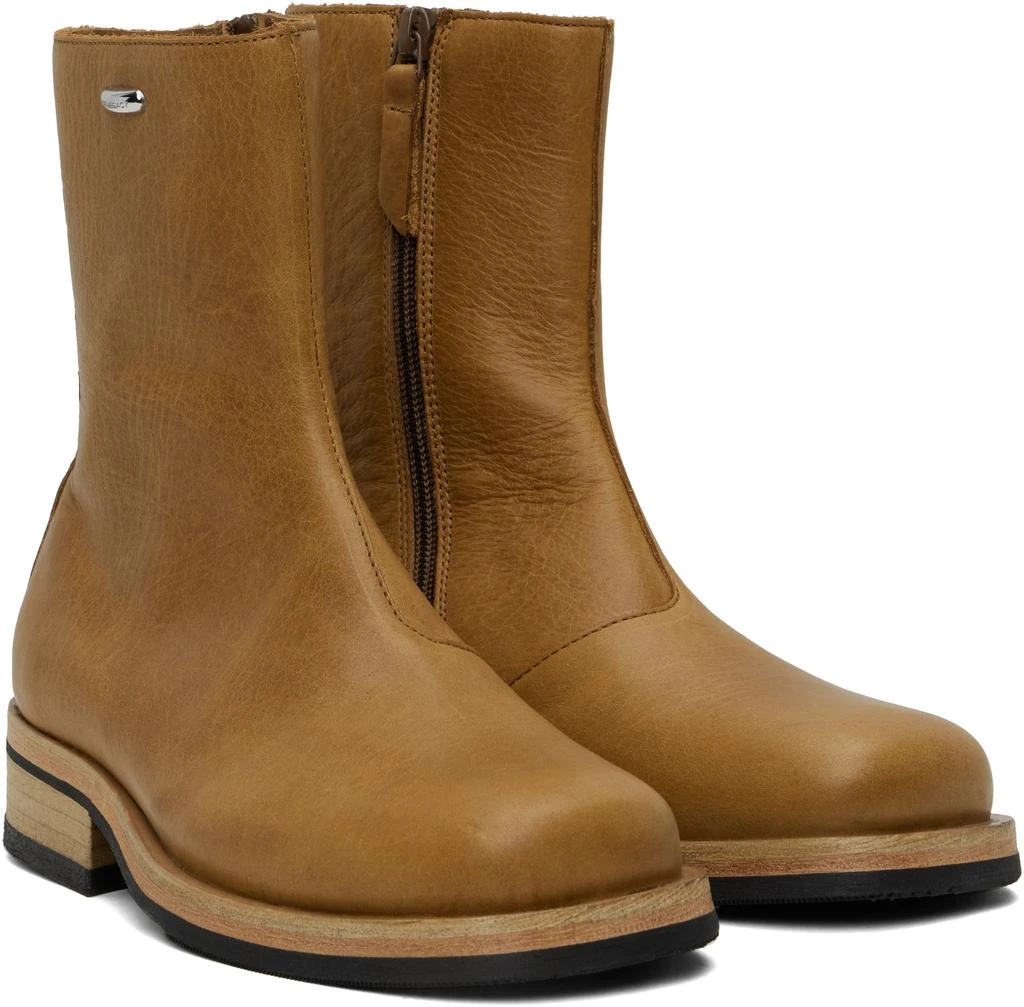 Our Legacy Tan Camion Boots 4
