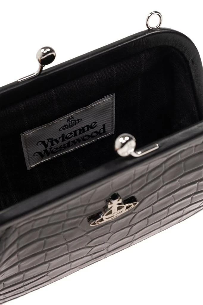 Vivienne Westwood Vivienne Westwood Embossed Vivienne's Clutch Bag 4