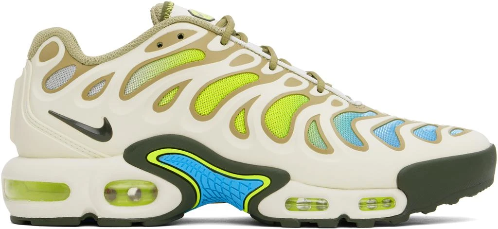 NIKE Off-White & Khaki Air Max Plus Drift Sneakers 1