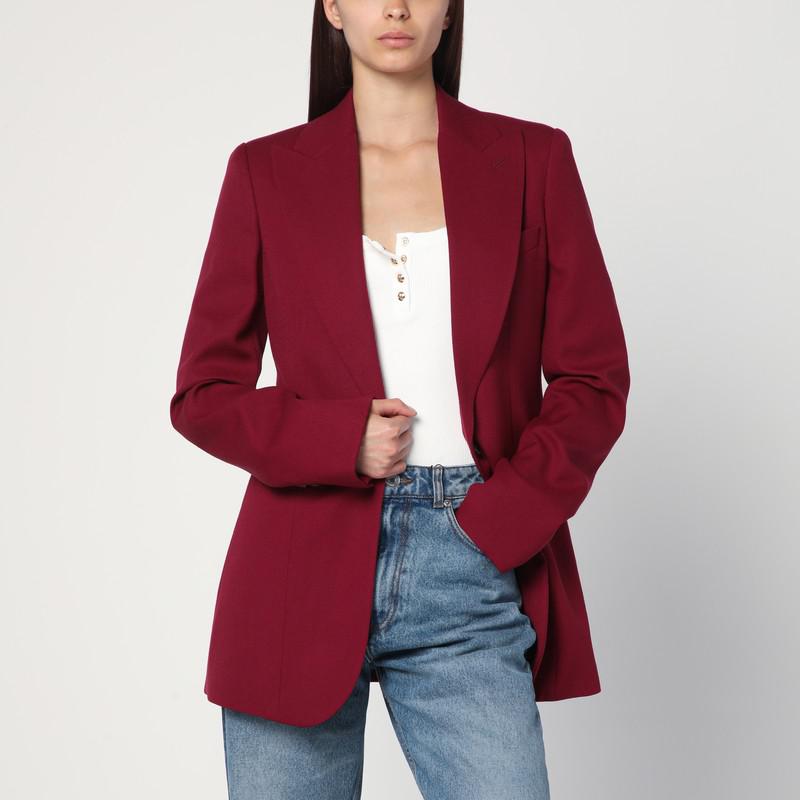 ジャケット STELLA McCARTNEY Red Wool Oversize Blazer STELLA MCCARTNEY Oversized wool blazer | NET-A-PORTER