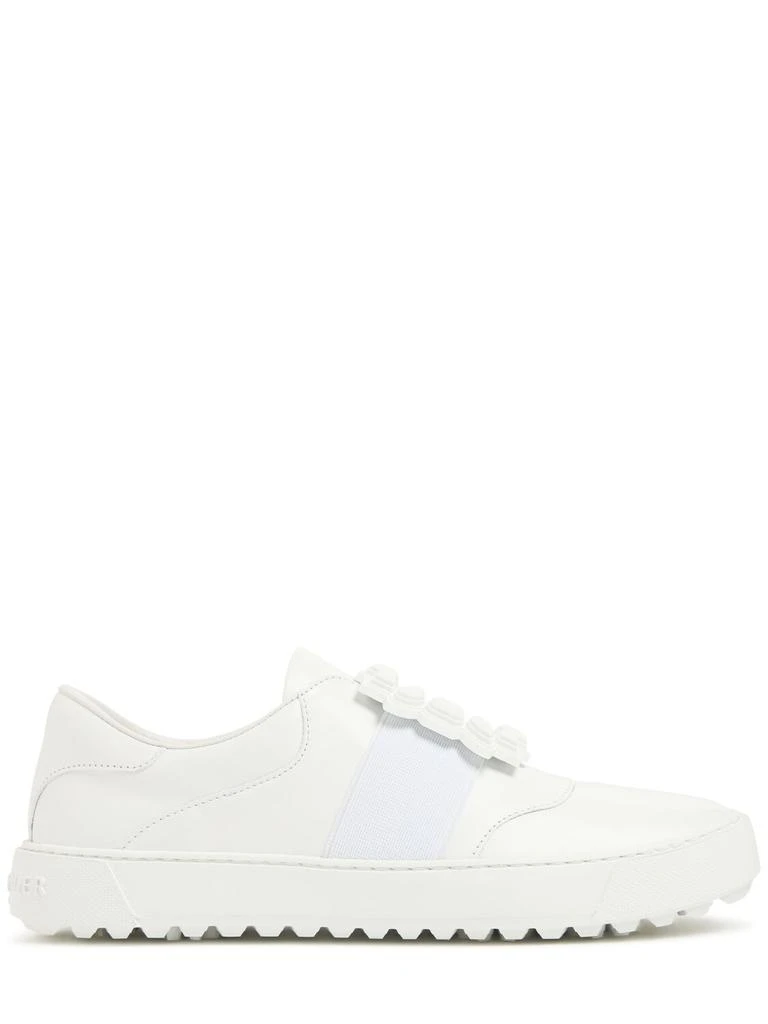 Roger Vivier 10mm Very Vivier Leather Sneakers 1