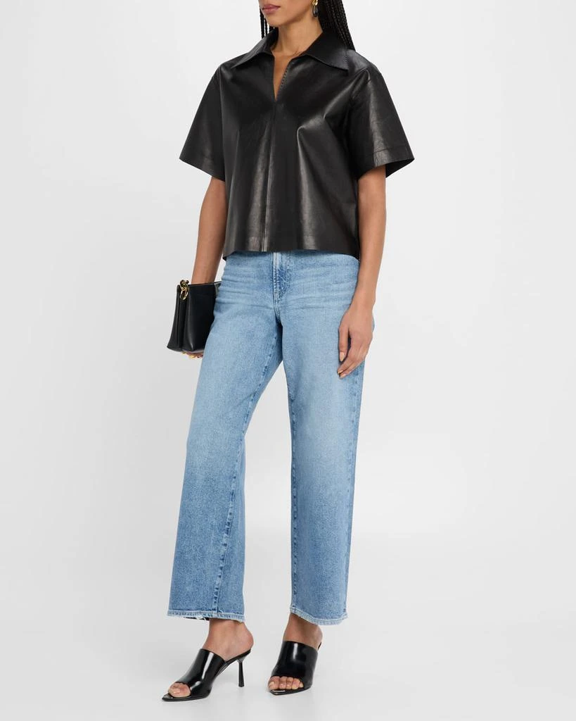 Paige Cameron Wide Ankle Jeans 2