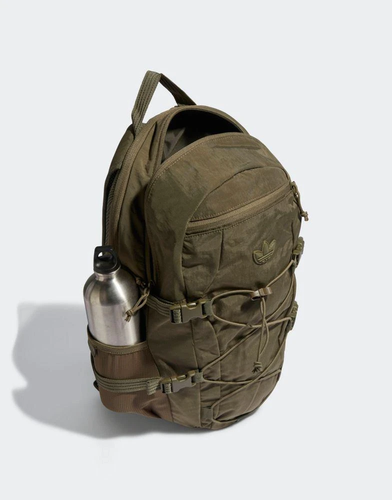 Adidas adidas Originals Adventure backpack in khaki 4