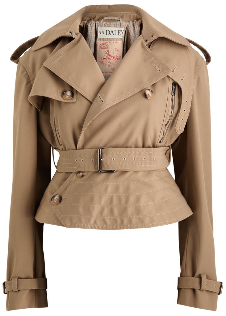 SS DALEY Eliza cotton trench coat