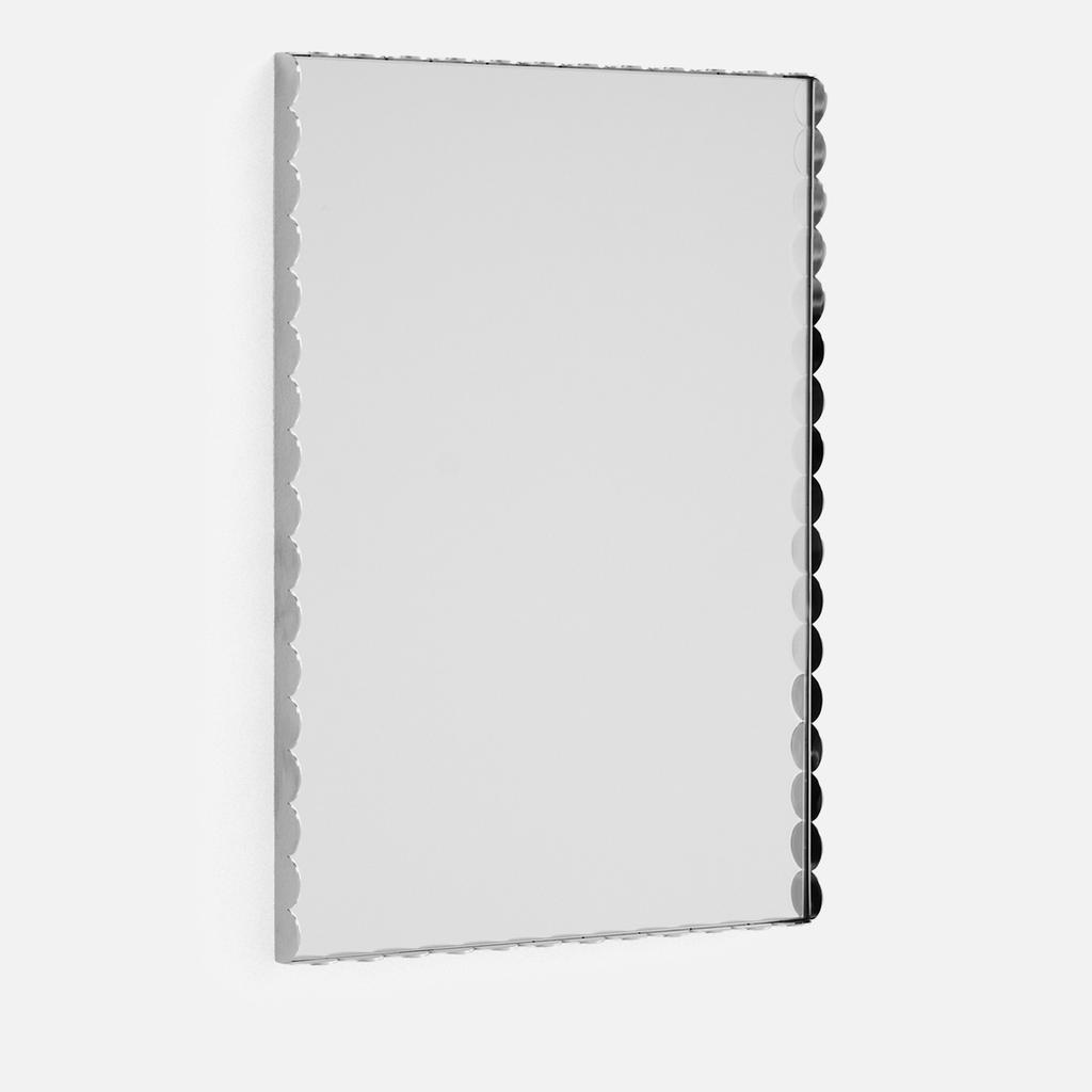 HAY HAY Arcs Rectangle Mirror - Silver