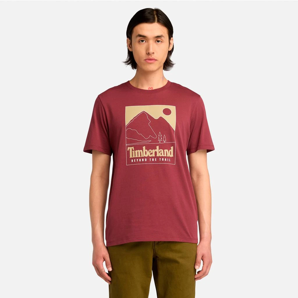 Timberland Men's Mountain Graphic Short Sleeve T-Shirt 1