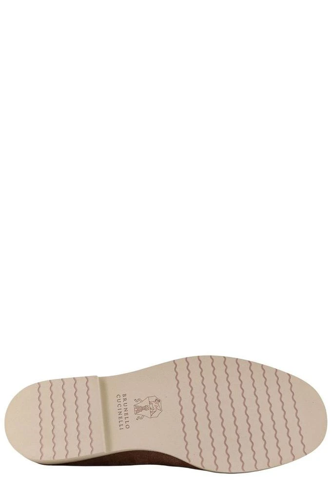 Brunello Cucinelli Brunello Cucinelli Slip-On Flat Loafers 4