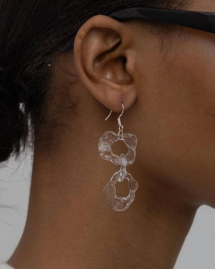 Alma Jewelry Alma Jewelry - Women
s Glass Earrings 2