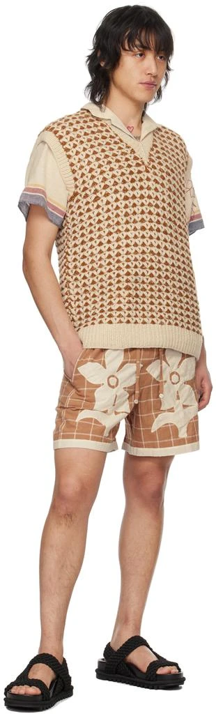 HARAGO Off White Tassel Shirt 4
