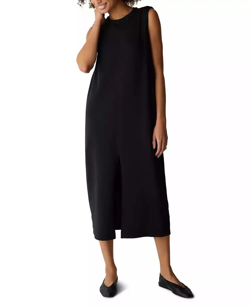 Eileen Fisher Women
s Sleeveless Crewneck Tank Dress