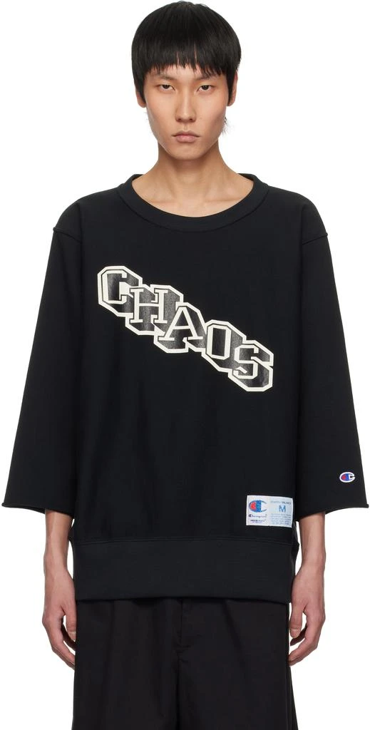 UNDERCOVER Black Champion Edition UC1E4810 Sweatshirt 1