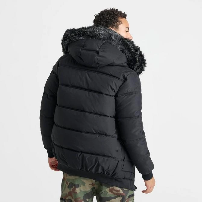 SUPPLY & DEMAND Men's Supply &amp; Demand Moretay Longline Parka Jacket 4