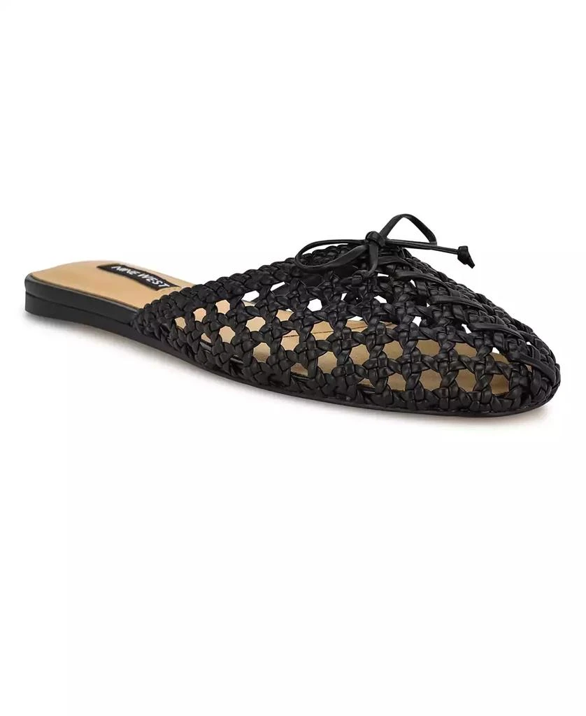 Nine West Women's Lolah Square Toe Dress Mules 1