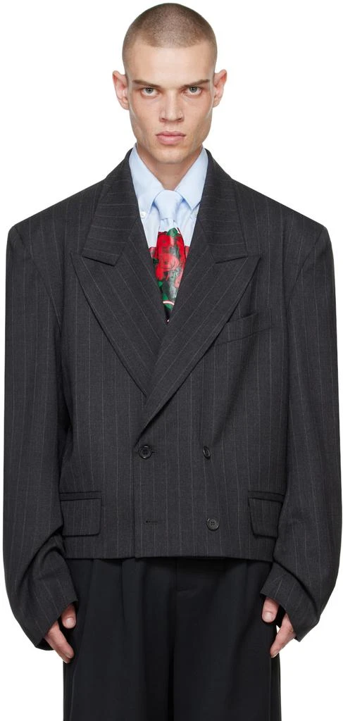 VAQUERA Gray Slouchy Blazer 1