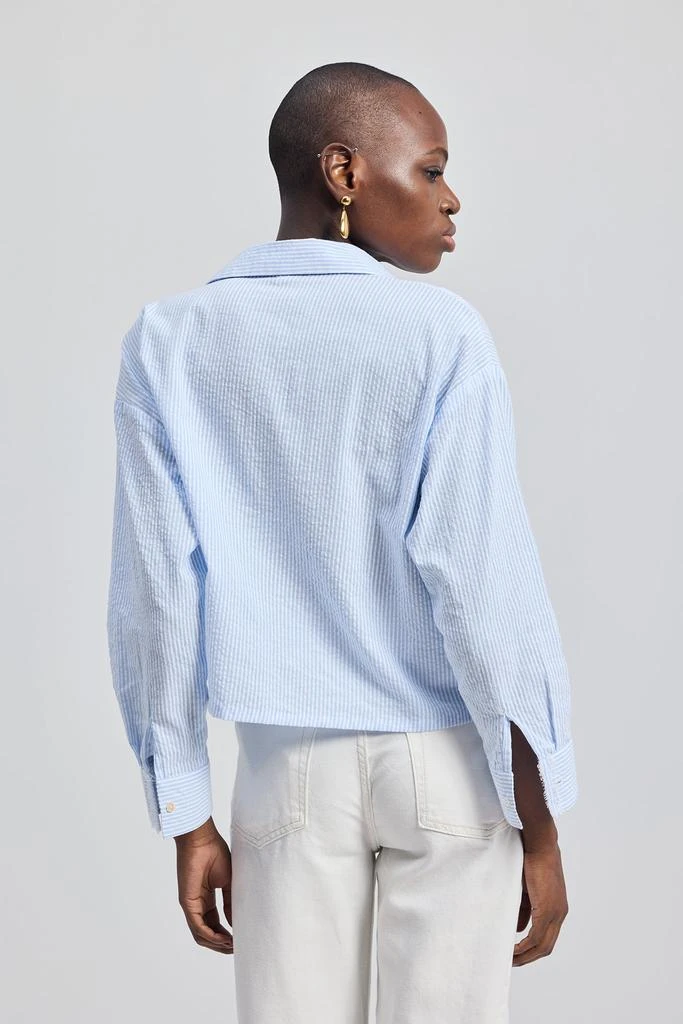 Reistor Crop it like it’s Hot Shirt in Stripes 2