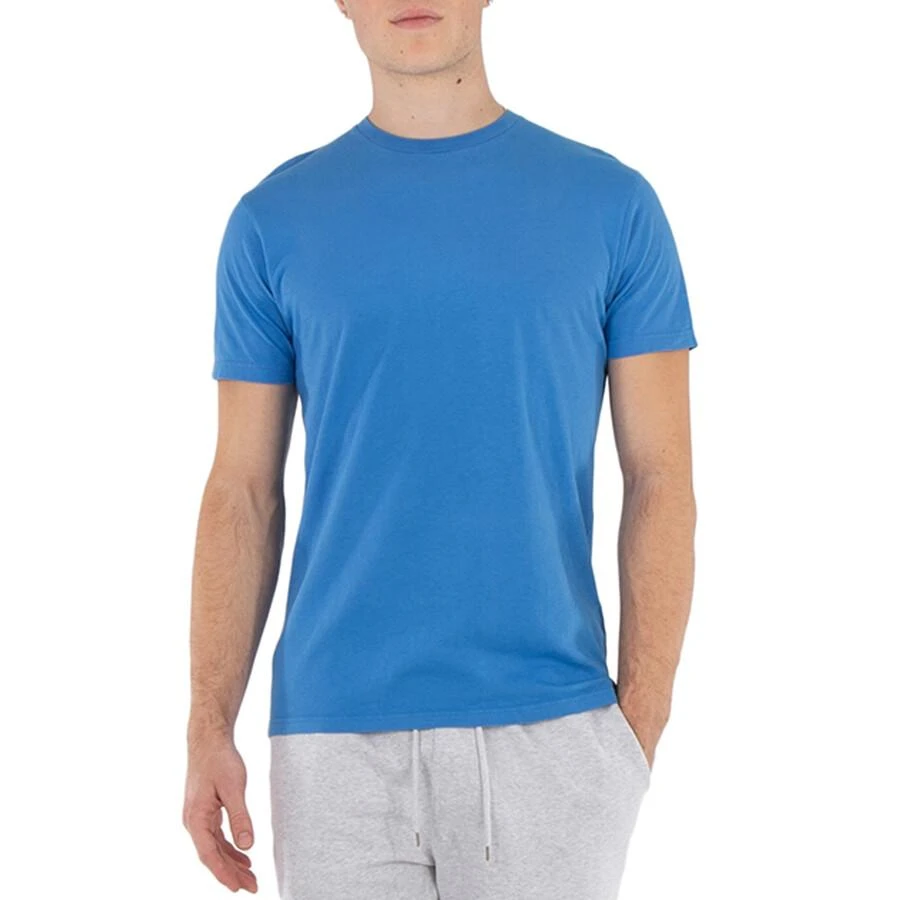 Colorful Standard Pacific Blue Classic Organic Cotton T-Shirt 1