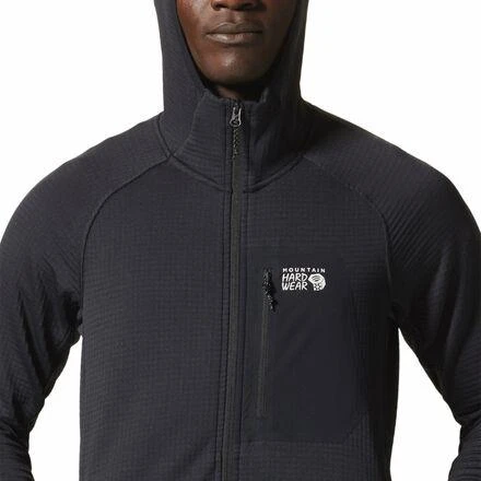 Mountain Hardwear Polartec Power Grid Full-Zip Hoodie - Men's 4