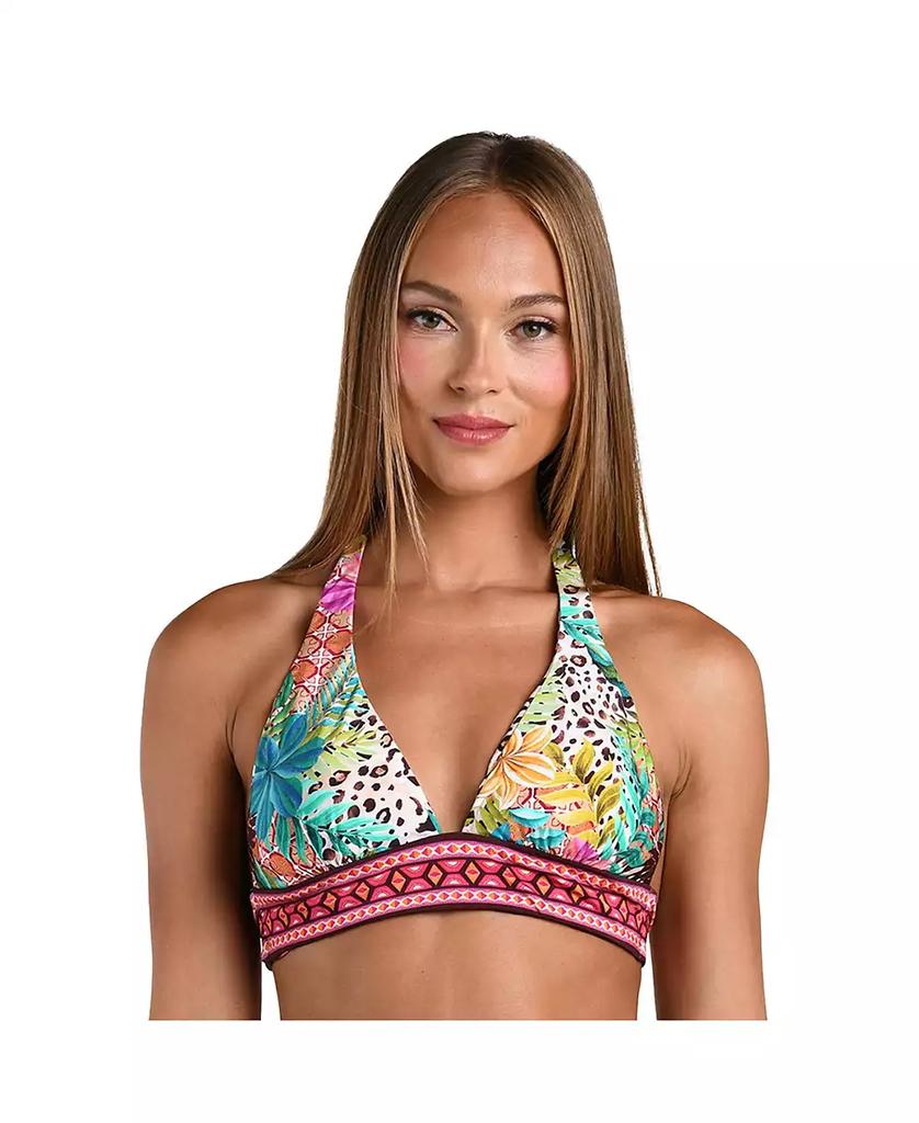 Sunshine 79 Women's Paradise Heat Reversible Banded Halter Swim suit